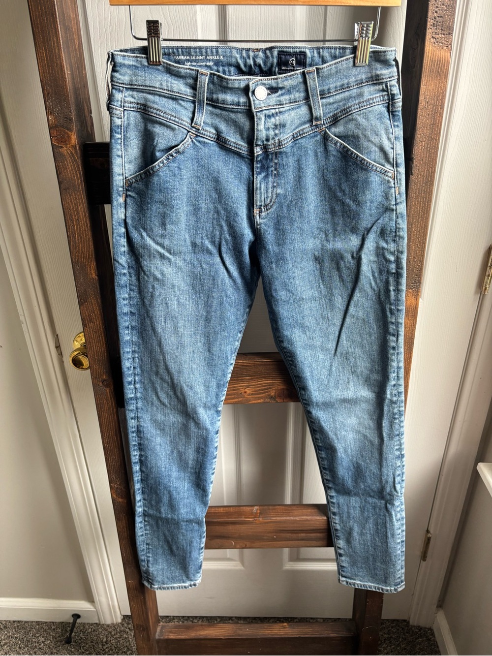 AG Adriano Goldschmied Farrah Skinny Ankle Jeans